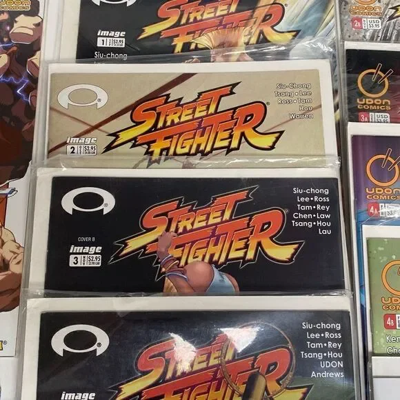 Lot of 17 Streetfighter/Streetfighter II Turbo & encyclopedia book comics ALL NM - Picture 4 of 12